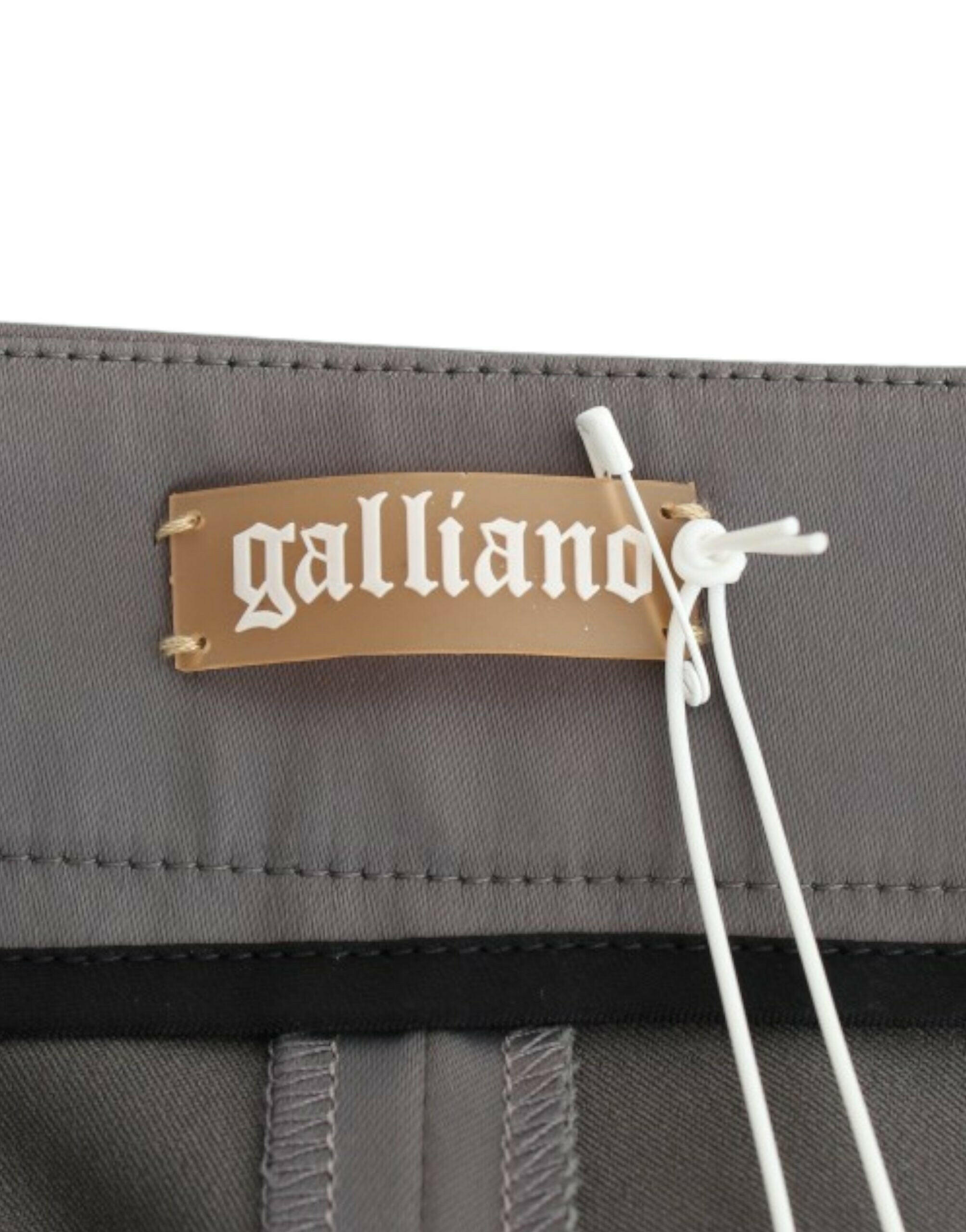 John Galliano Gray slim fit pants -   -  John Galliano.