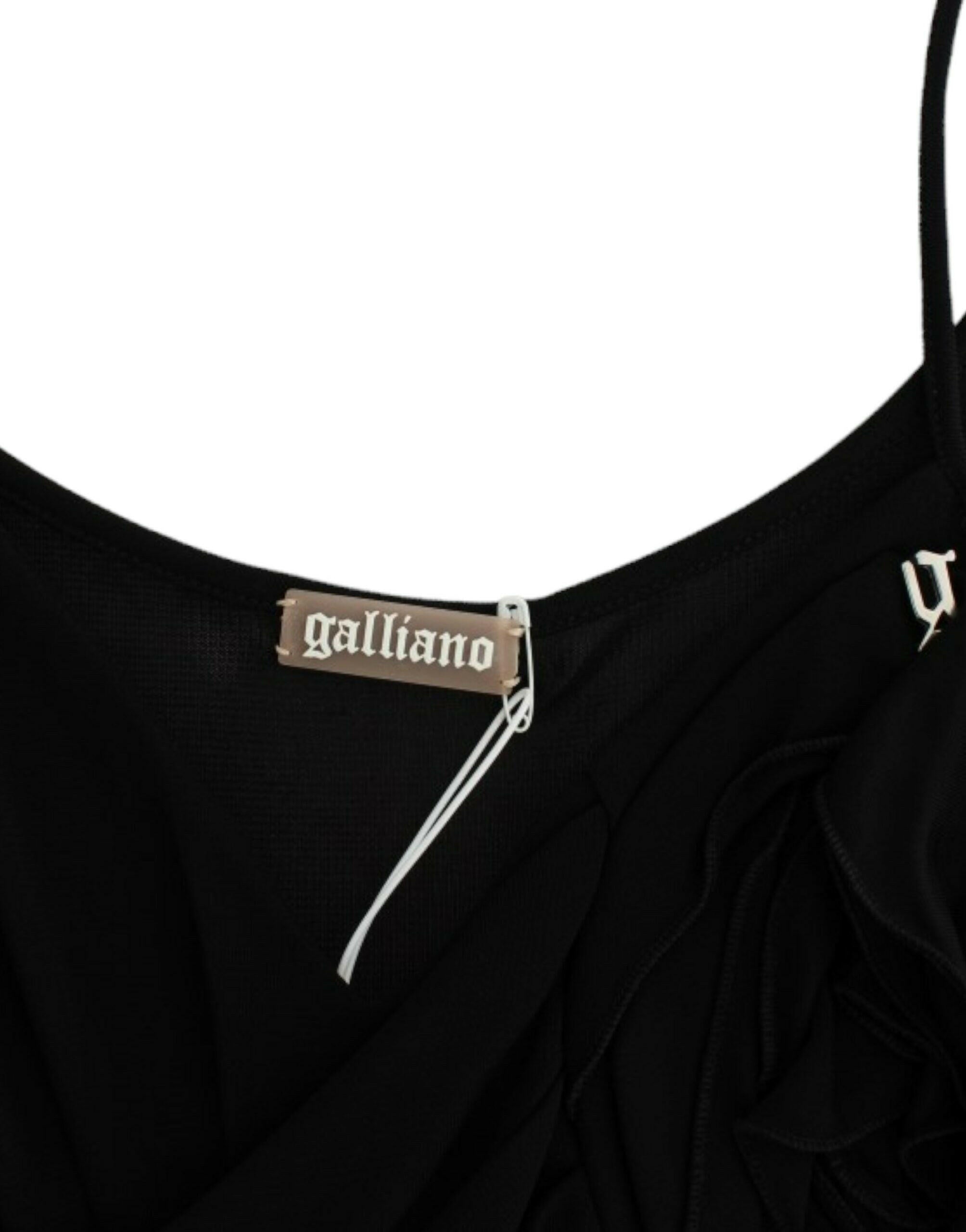 John Galliano Black coctail dress -   -  John Galliano.