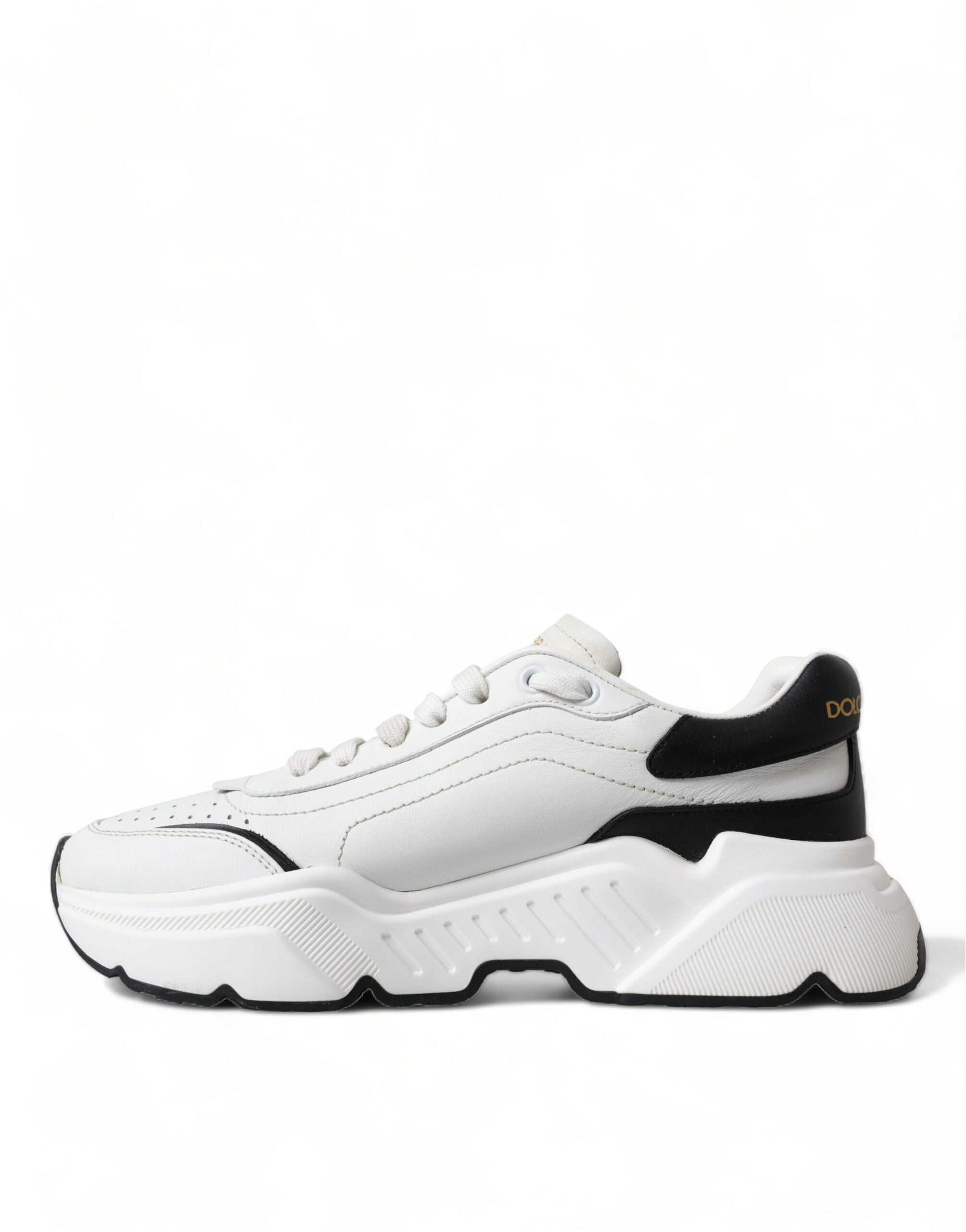 Dolce & Gabbana White Black Low Top Daymaster Sneakers Shoes -   -  Dolce & Gabbana.