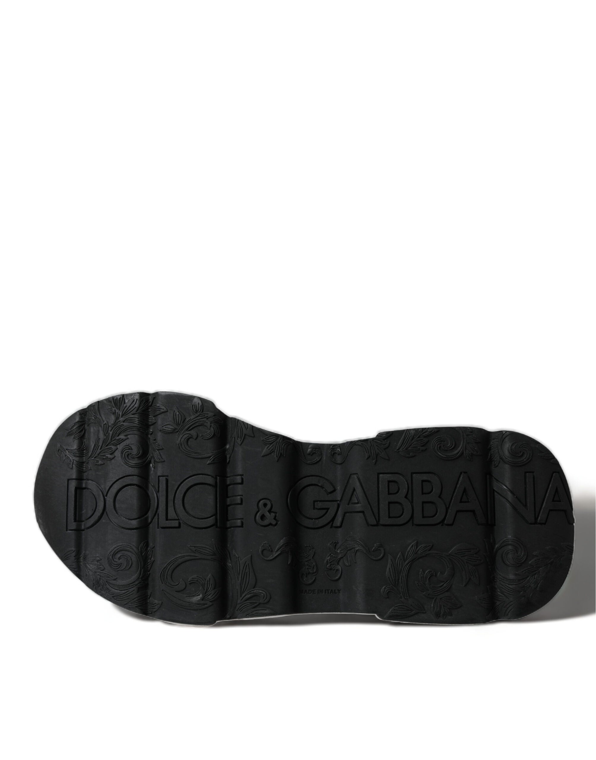 Dolce & Gabbana White Black Low Top Daymaster Sneakers Shoes -   -  Dolce & Gabbana.