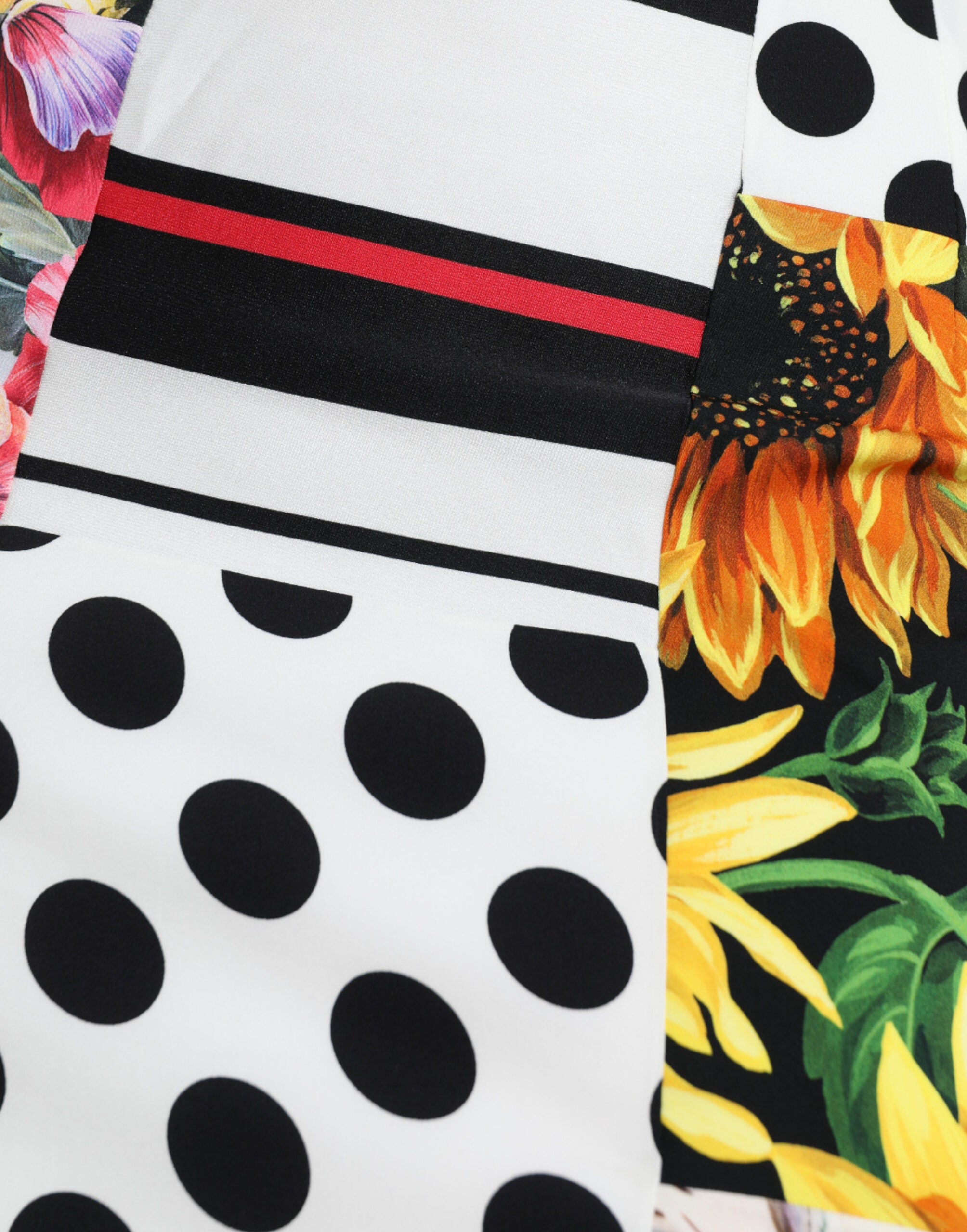 Dolce & Gabbana Multicolor Patchwork High Waist Pencil Cut Skirt -   -  Dolce & Gabbana.