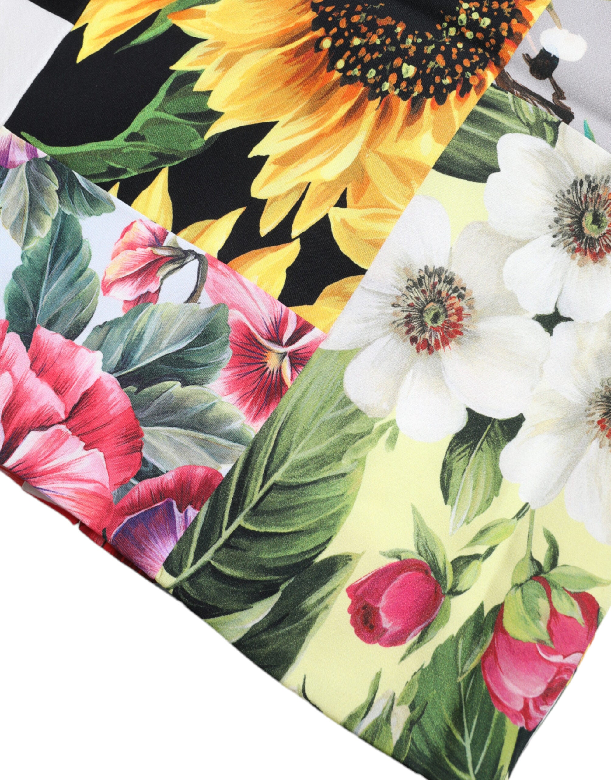 Dolce & Gabbana Multicolor Patchwork High Waist Pencil Cut Skirt -   -  Dolce & Gabbana.