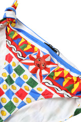 Dolce & Gabbana Multicolor Carretto Bottom Swim Beachwear Bikini -   -  Dolce & Gabbana.