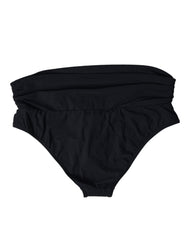 Dolce & Gabbana Black Nylon Stretch Swimwear Slip Bottom Bikini -   -  Dolce & Gabbana.