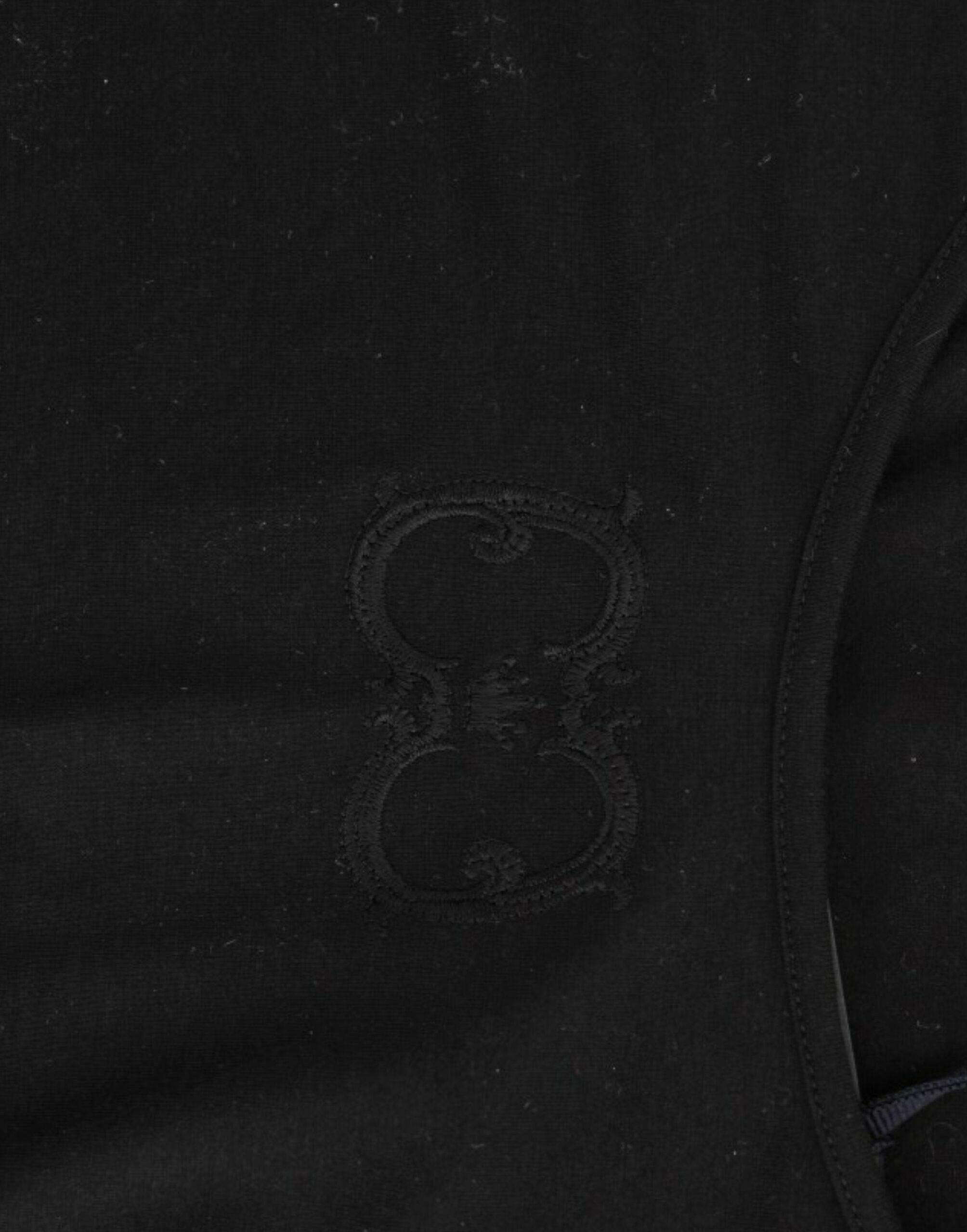 Cavalli Black Cotton Top -   -  Cavalli.
