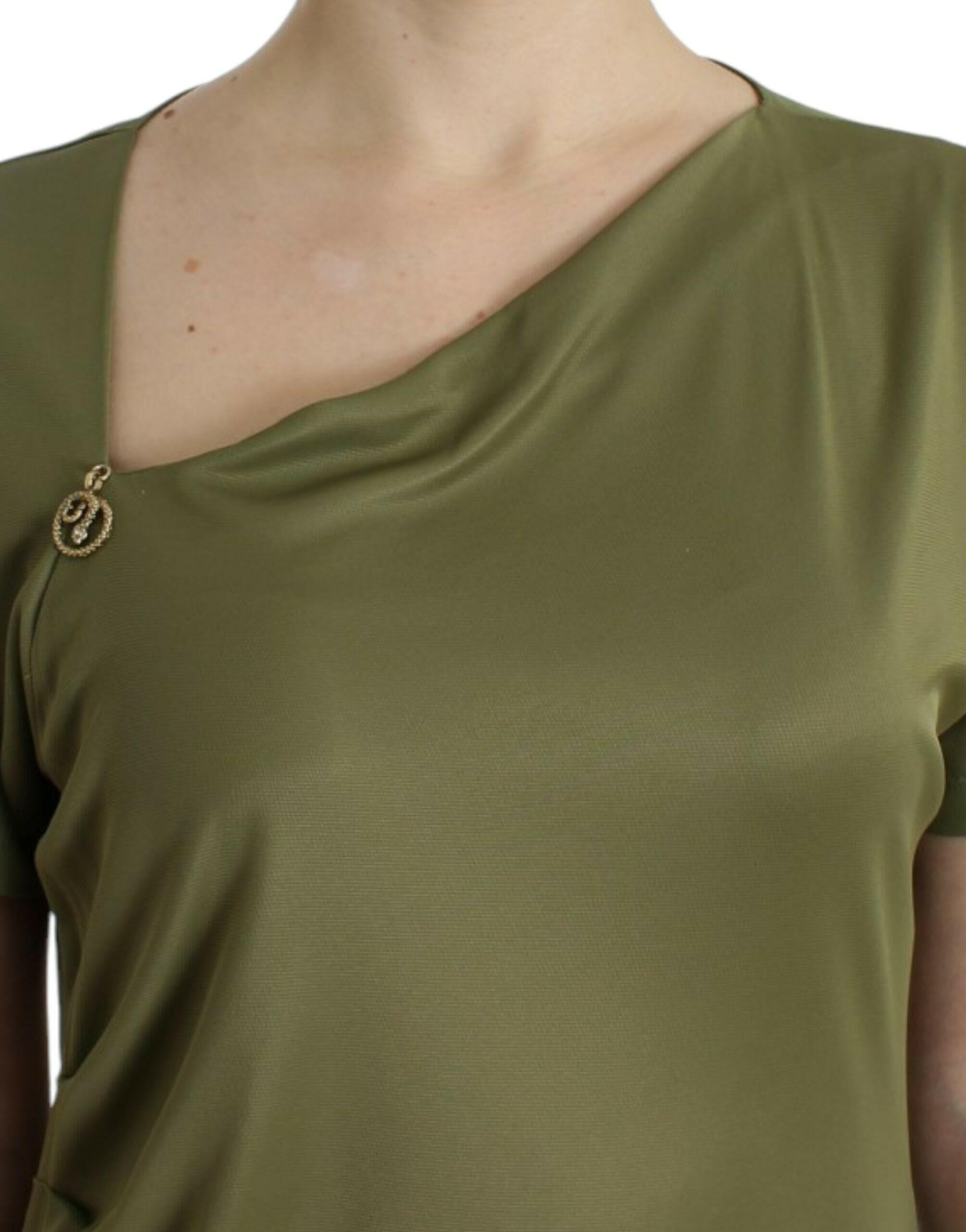 Cavalli Green blouse top -   -  Cavalli.