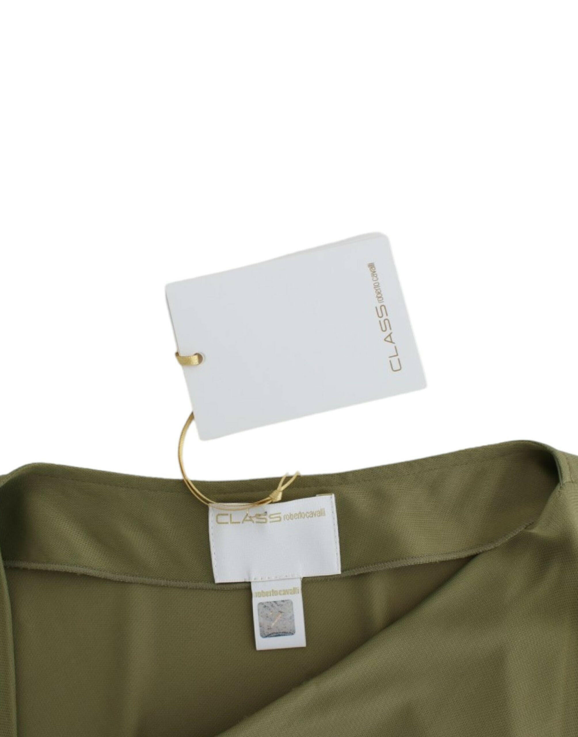 Cavalli Green blouse top -   -  Cavalli.