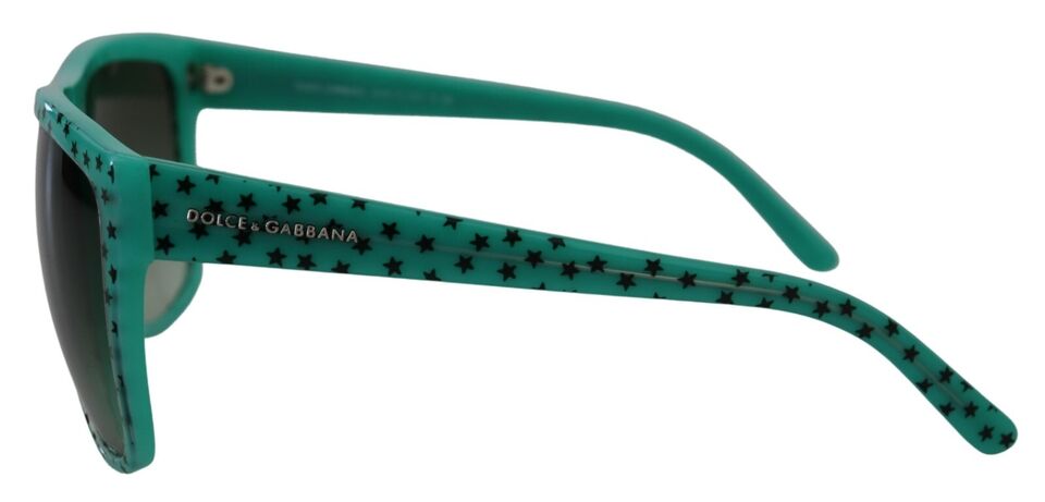 Dolce & Gabbana Green Stars Acetate Square Shades Sunglasses -  Jewellery, Women -  Dolce & Gabbana.