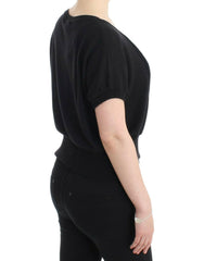 Cavalli Black short sleeved jumper -   -  Cavalli.