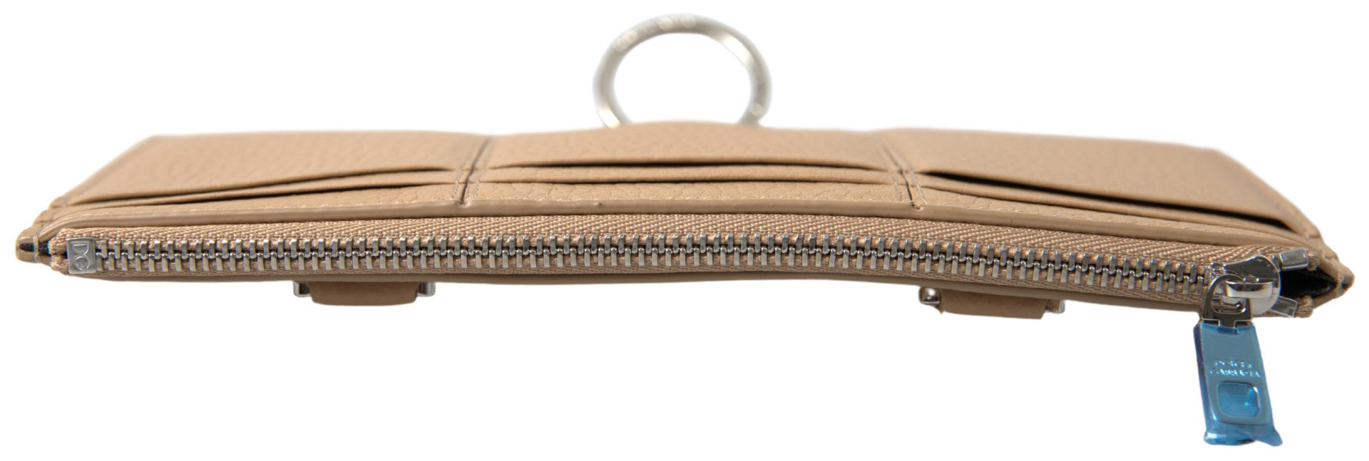 Dolce & Gabbana Beige Leather Shoulder Cardholder Shoulder Strap Wallet -   -  Dolce & Gabbana.