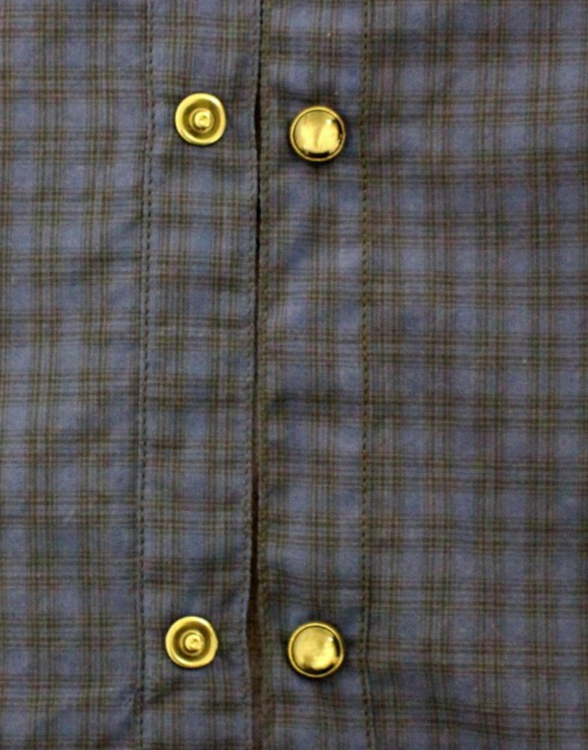 Costume National Blue checkered cotton shirt -   -  Costume National.