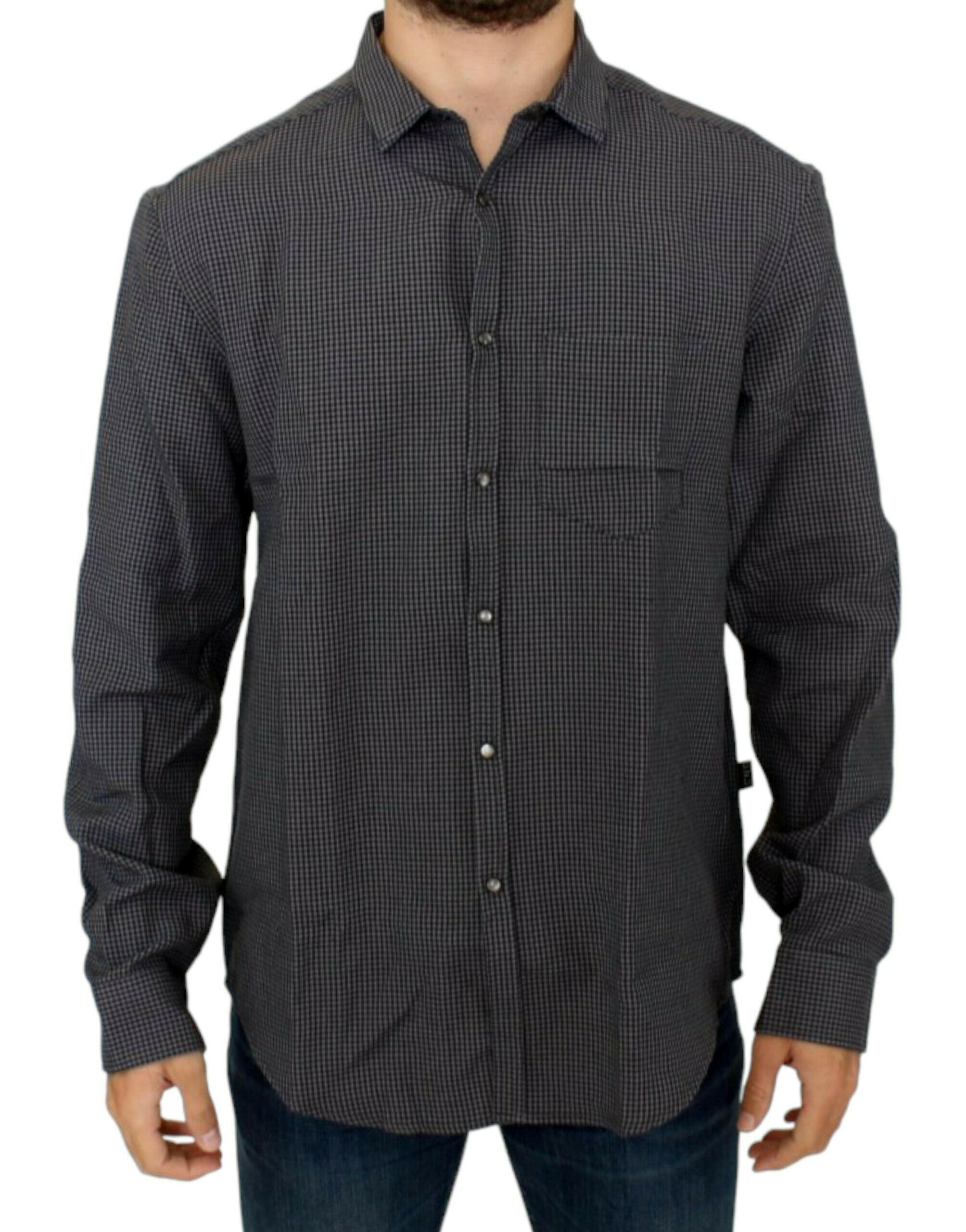 Costume National Gray linen casual shirt -   -  Costume National.