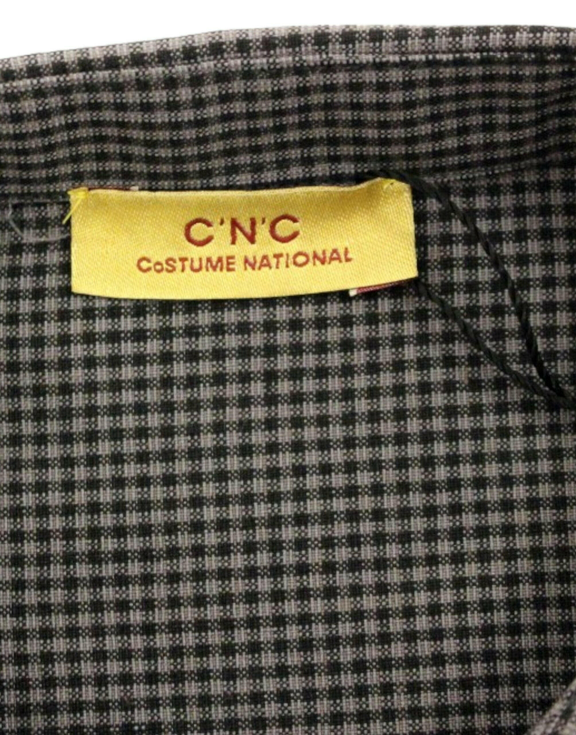 Costume National Gray linen casual shirt -   -  Costume National.