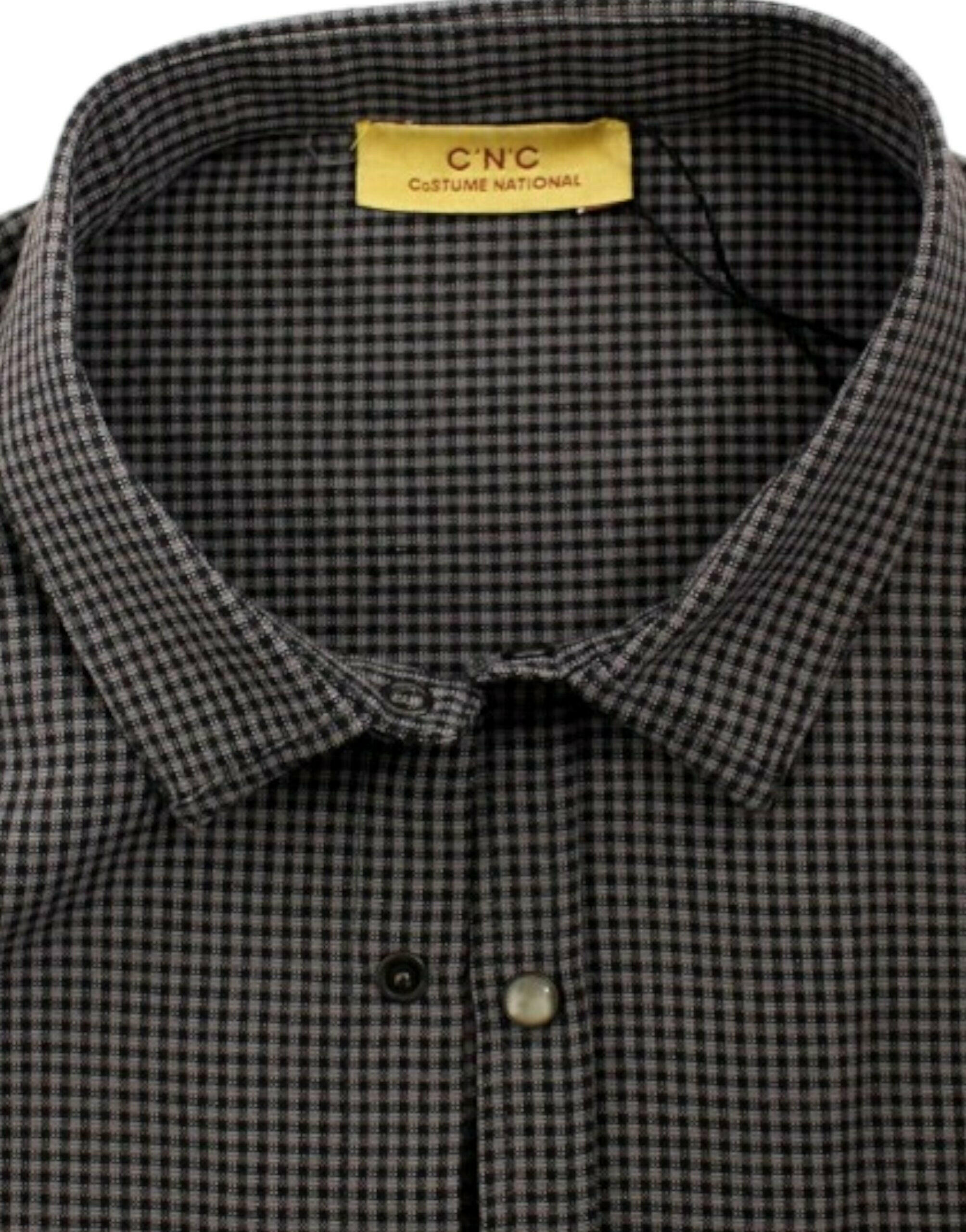 Costume National Gray linen casual shirt -   -  Costume National.