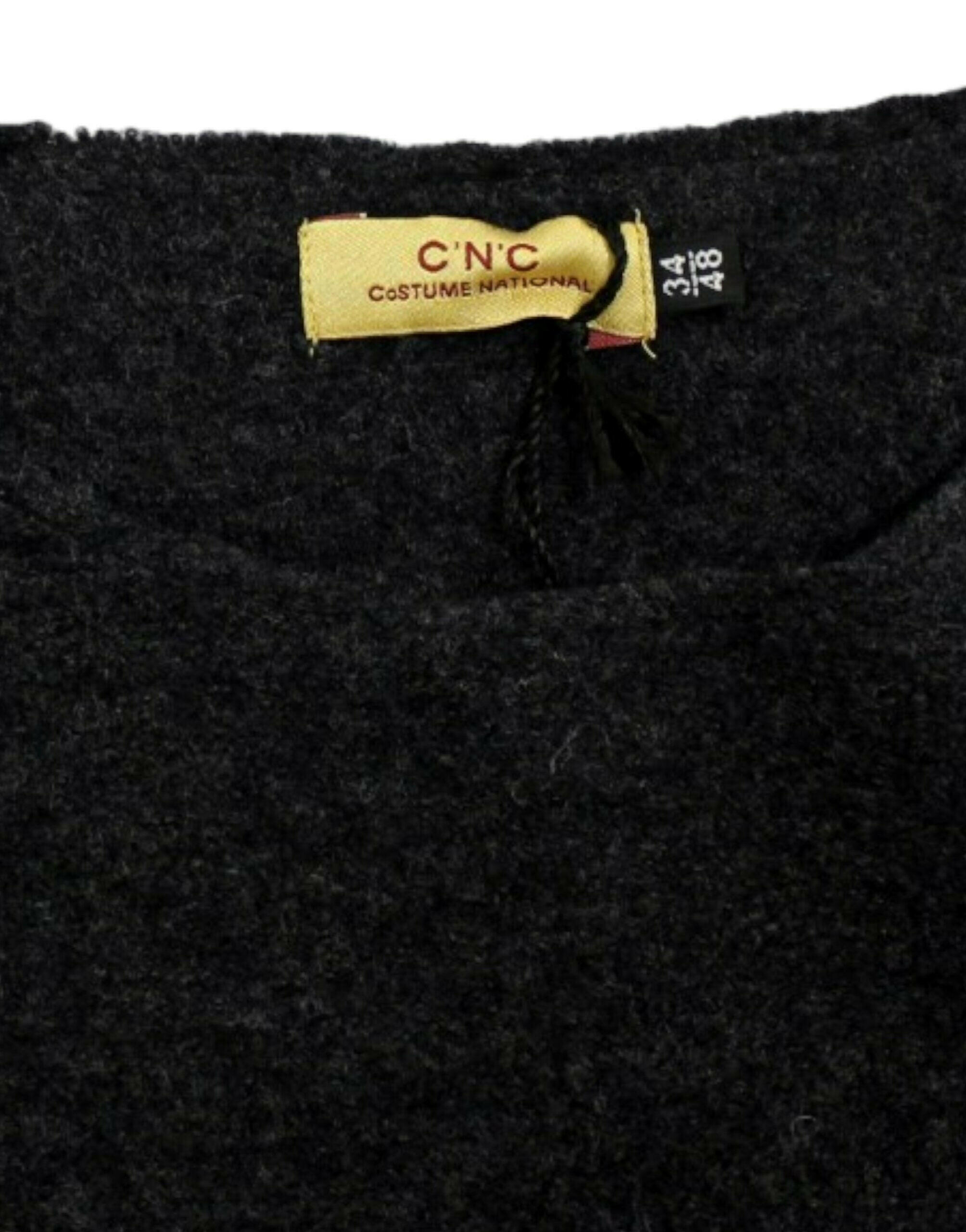 Costume National Gray wool crewneck sweater -   -  Costume National.