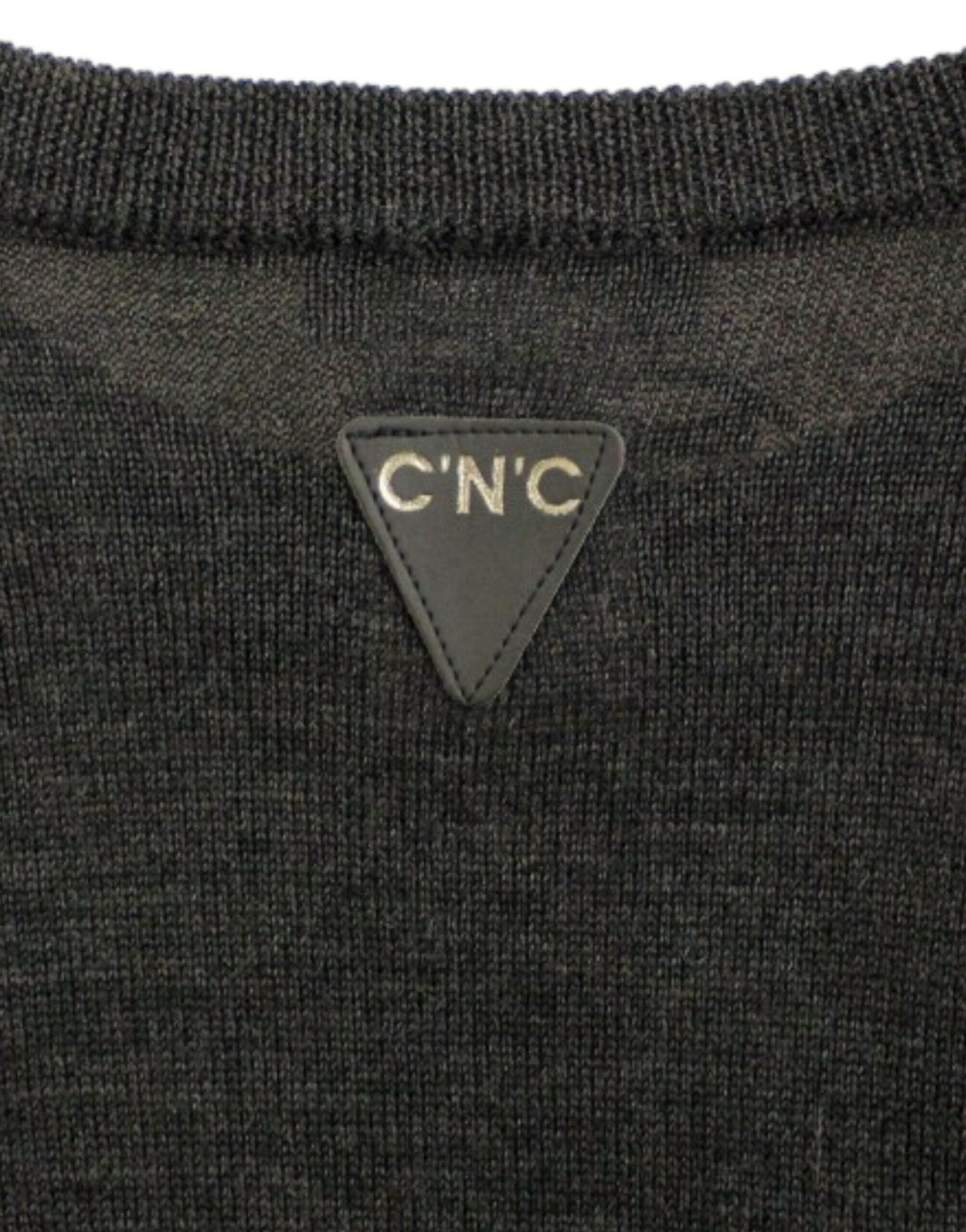 Costume National Gray crewneck pullover sweater -   -  Costume National.