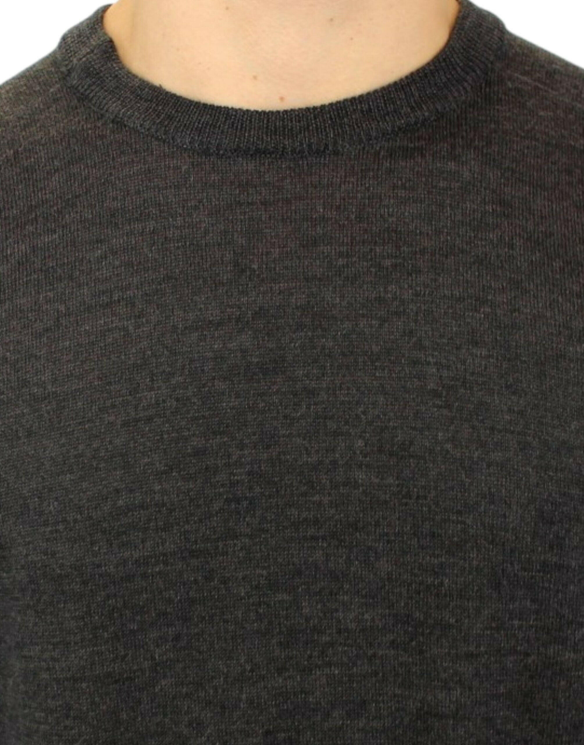 Costume National Gray crewneck pullover sweater -   -  Costume National.