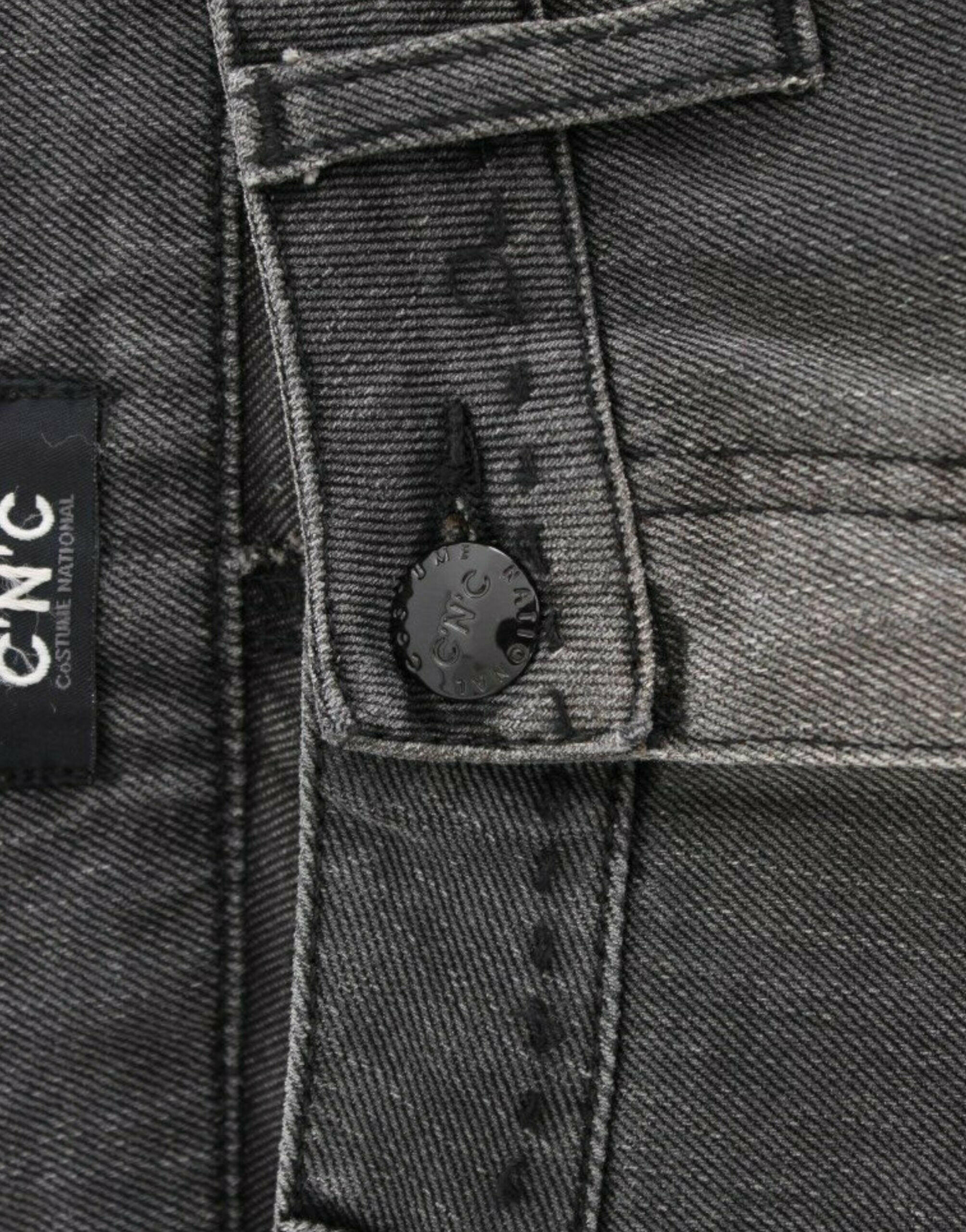 Costume National Gray straight leg jeans -   -  Costume National.