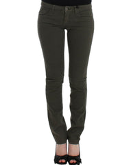 Costume National Green slim leg jeans -   -  Costume National.