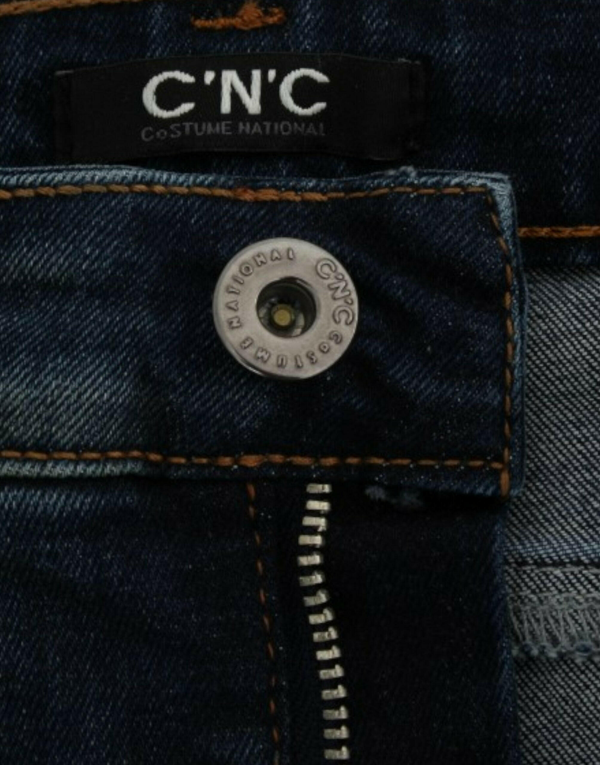 Costume National Blue straight leg jeans -   -  Costume National.