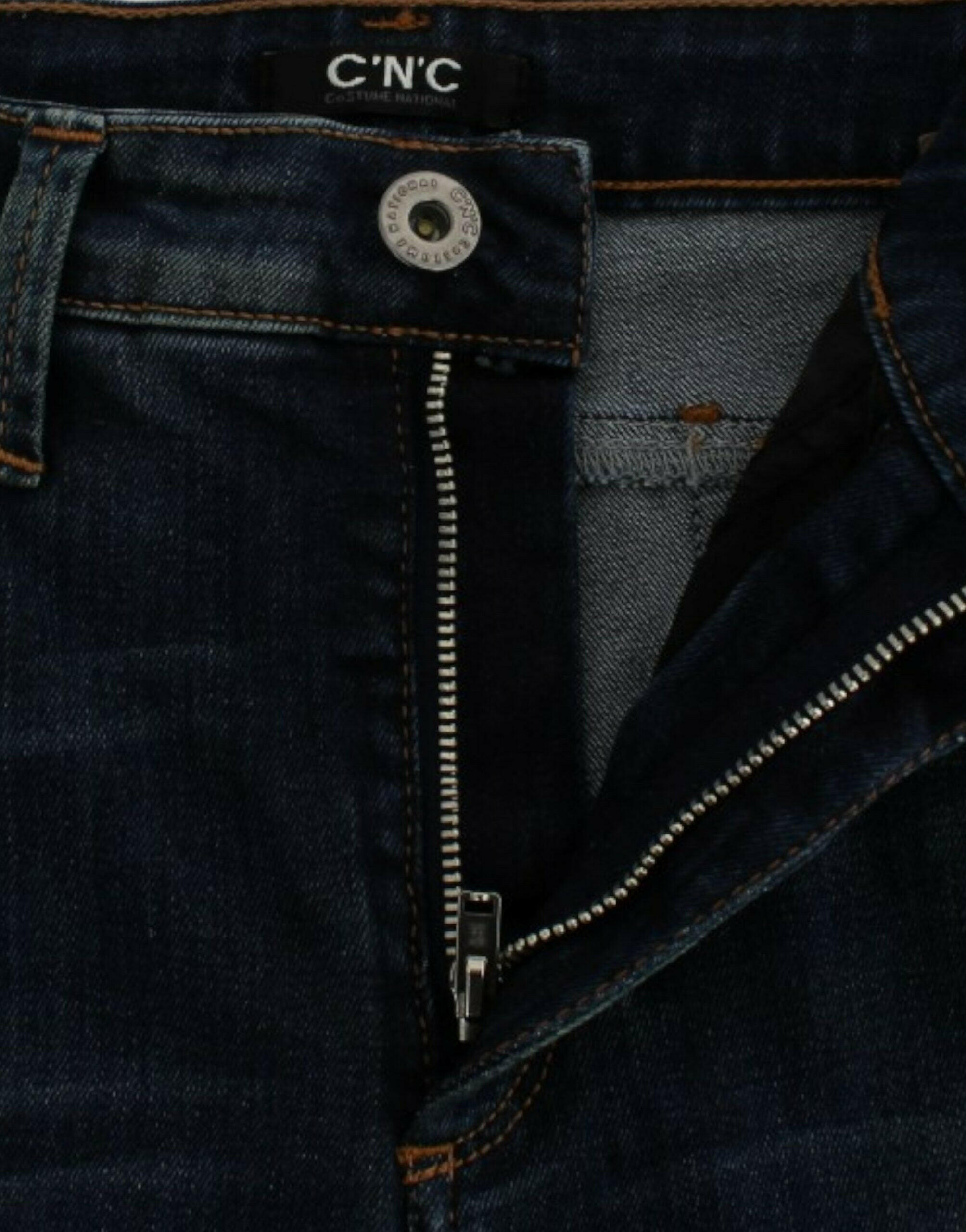 Costume National Blue straight leg jeans -   -  Costume National.