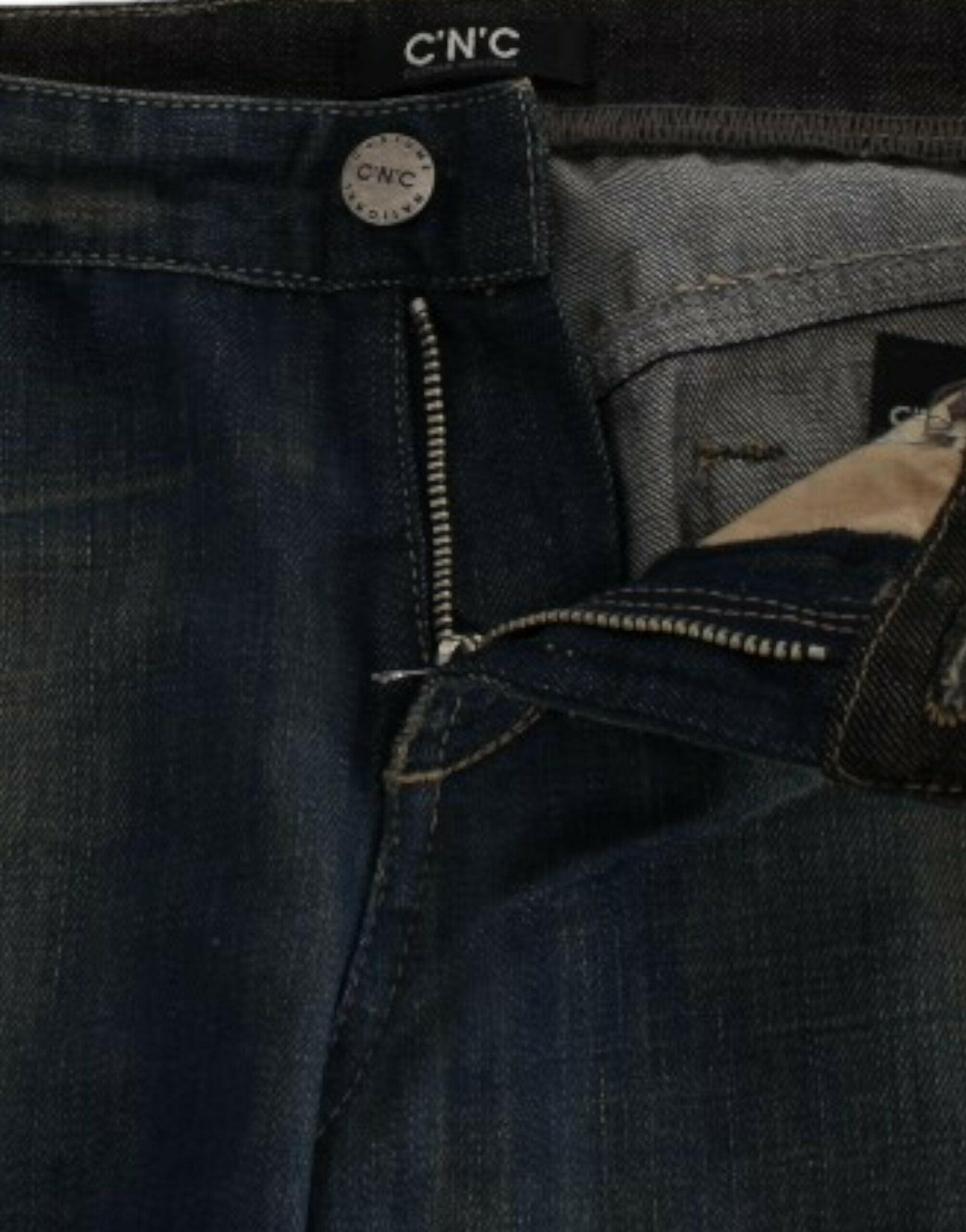 Costume National Blue straight leg jeans -   -  Costume National.