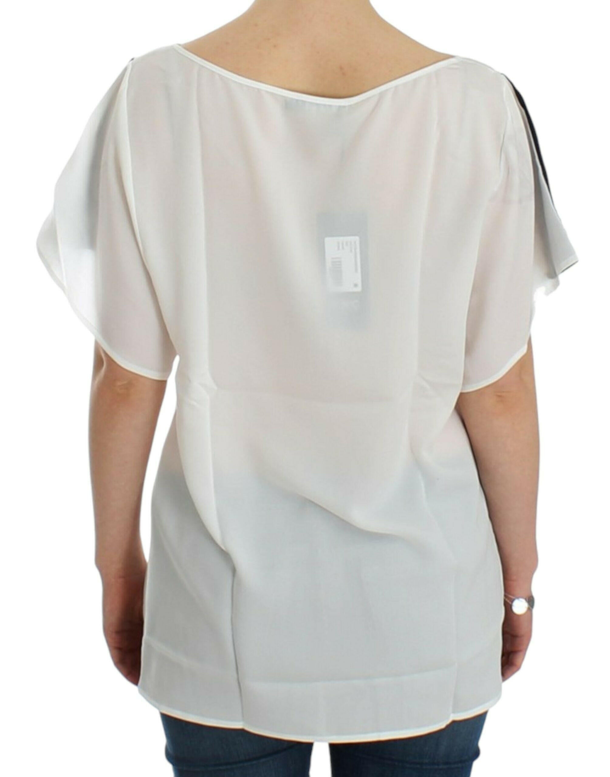 Costume National White motive print blouse -   -  Costume National.