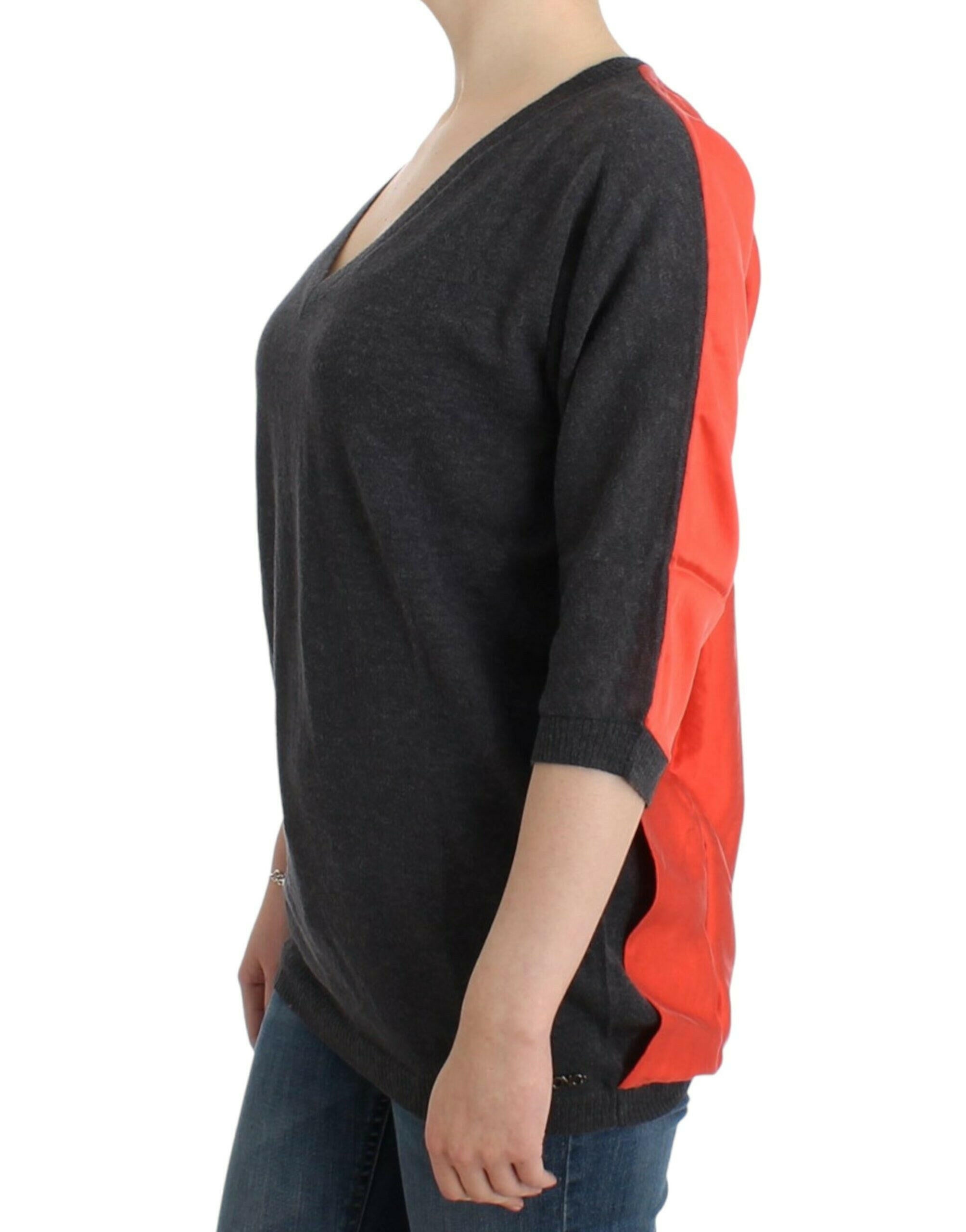 Costume National Gray short sleeved sweater -   -  Costume National.