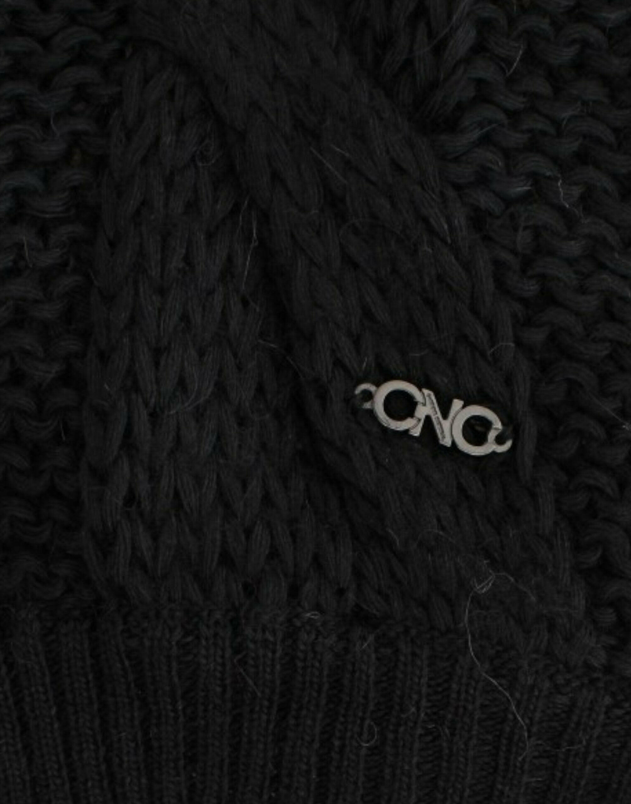 Costume National Black sleeveless knitted cardigan -   -  Costume National.