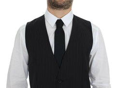 Dolce & Gabbana Gray Stretch Formal Dress Vest Gilet -  Vests for Men Suits -  Dolce & Gabbana.