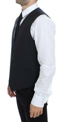 Dolce & Gabbana Gray Stretch Formal Dress Vest Gilet -  Vests for Men Suits -  Dolce & Gabbana.