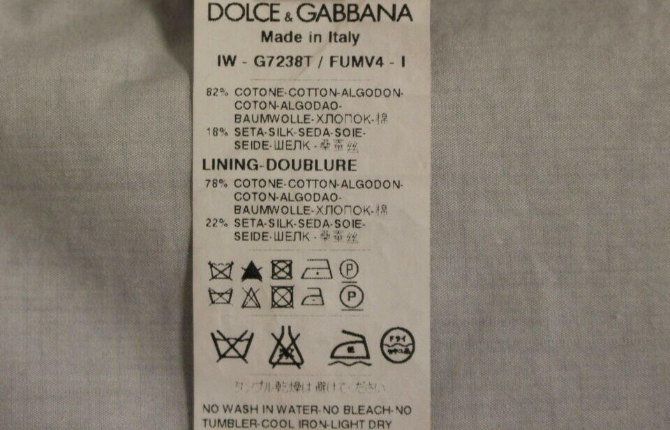 Dolce & Gabbana Beige Silk Blend Dress Formal Vest Gilet -  Vests for Men Suits -  Dolce & Gabbana.