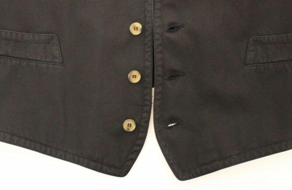 Dolce & Gabbana Black Cotton Viscose Dress Vest Blazer -  Vests for Men Suits -  Dolce & Gabbana.