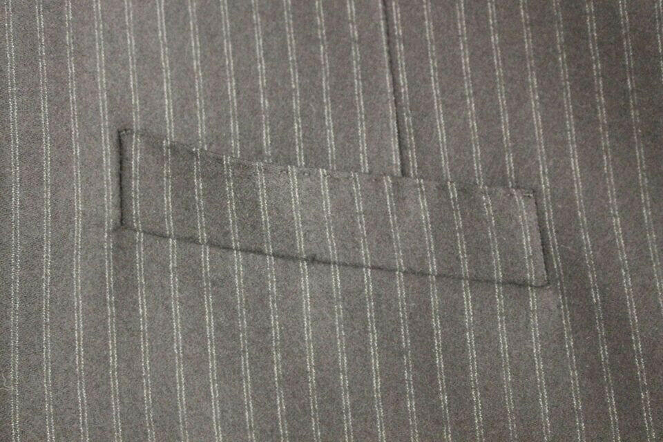 Dolce & Gabbana Black Striped Wool Single Breasted Vest -  Vests for Men Suits -  Dolce & Gabbana.