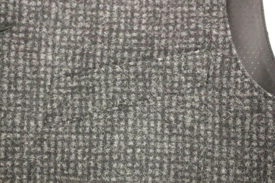 Dolce & Gabbana Gray Wool Blend Vest Gilet Weste -  Vests for Men Suits -  Dolce & Gabbana.