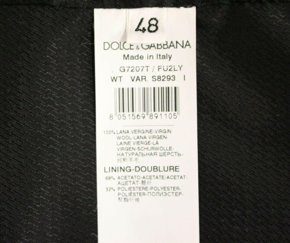 Dolce & Gabbana Gray Wool Formal Dress Vest Gilet Weste -  Vests for Men Suits -  Dolce & Gabbana.