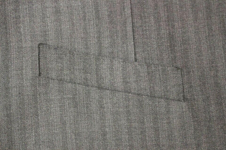 Dolce & Gabbana Gray Striped Wool Single Breasted Vest -  Vests for Men Suits -  Dolce & Gabbana.