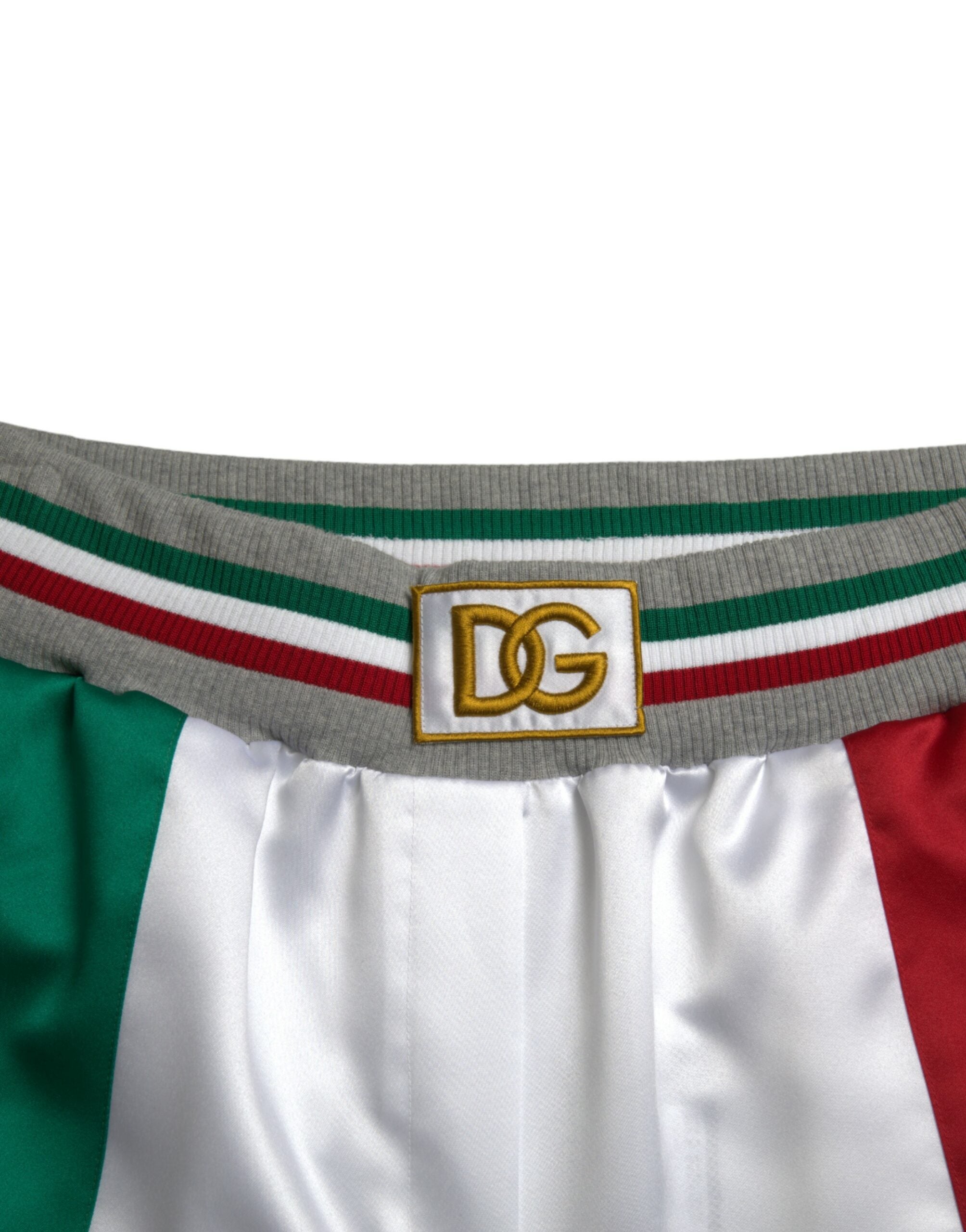 Dolce & Gabbana Multicolor Italian Patch Slim Jogger Pants -   -  Dolce & Gabbana.