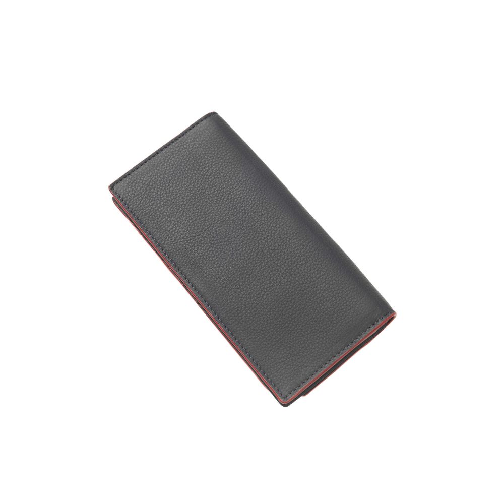 Cerruti 1881 Blue Calfskin Men Wallet -  Leather Wallet for Men -  Cerruti 1881.