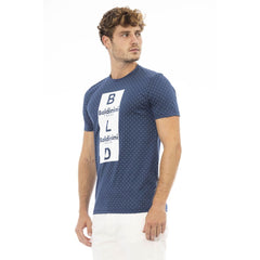 Baldinini Trend Blue Cotton Men T-Shirt -   -  Baldinini Trend.