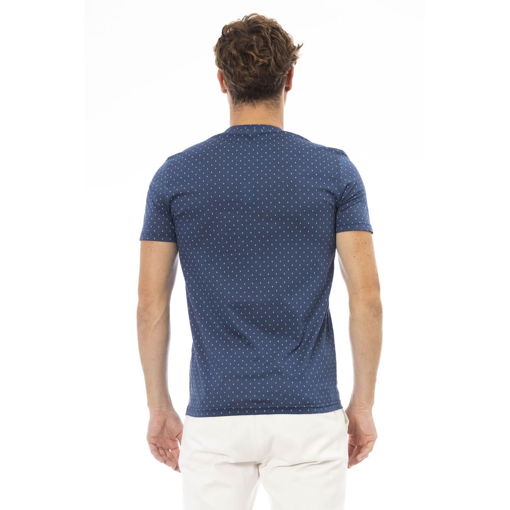 Baldinini Trend Blue Cotton Men T-Shirt -   -  Baldinini Trend.