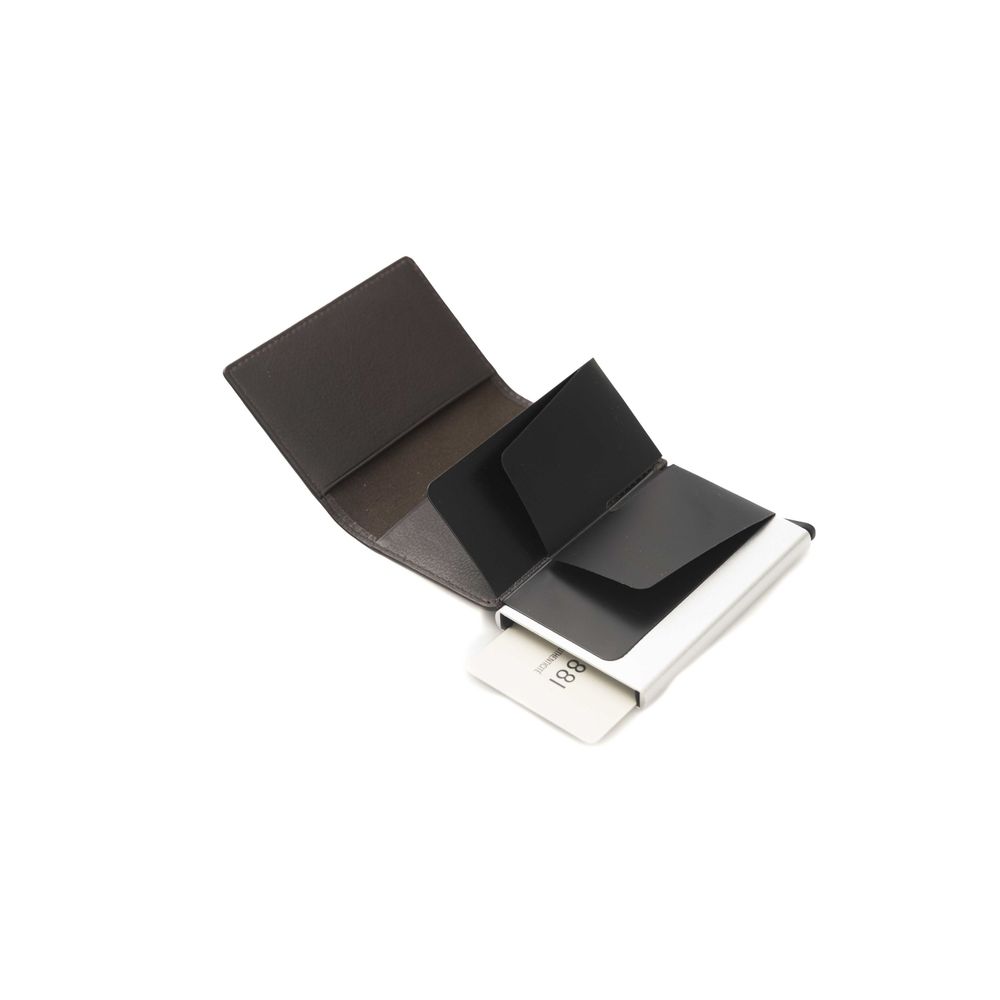 Cerruti 1881 Brown Calfskin Men Wallet -  Leather Wallet for Men -  Cerruti 1881.