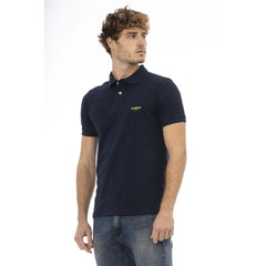Baldinini Trend Blue Cotton Men Polo -   -  Baldinini Trend.
