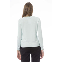 Baldinini Trend Light Blue Cashmere Women Sweater -   -  Baldinini Trend.