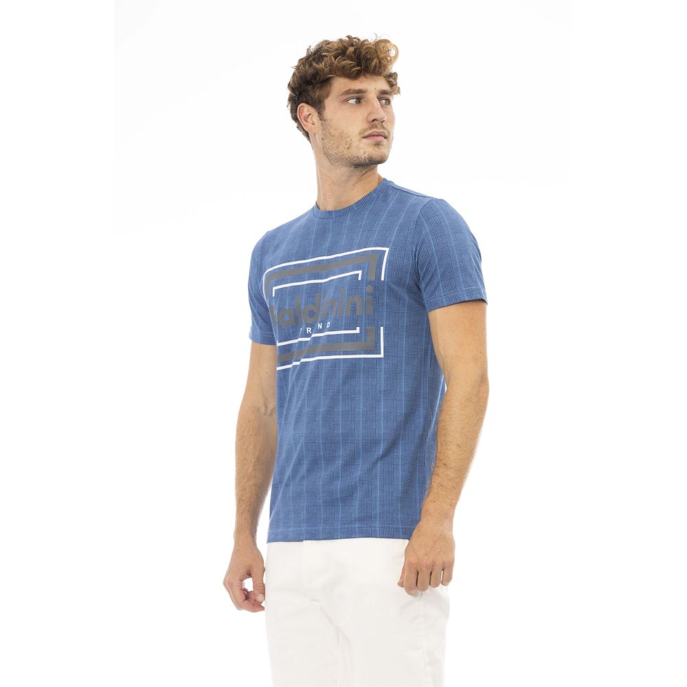 Baldinini Trend Blue Cotton Men T-Shirt -   -  Baldinini Trend.