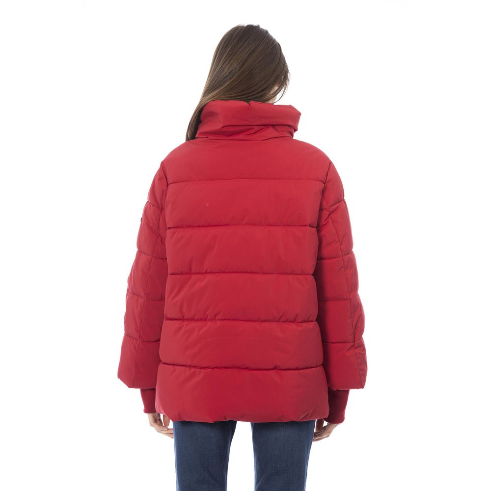 Baldinini Trend Red Polyamide Women Jacket -   -  Baldinini Trend.