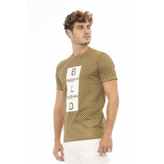 Baldinini Trend Yellow Cotton Men T-Shirt -   -  Baldinini Trend.