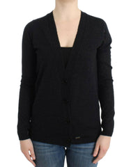 Costume National Gray wool alpaca cardigan -   -  Costume National.