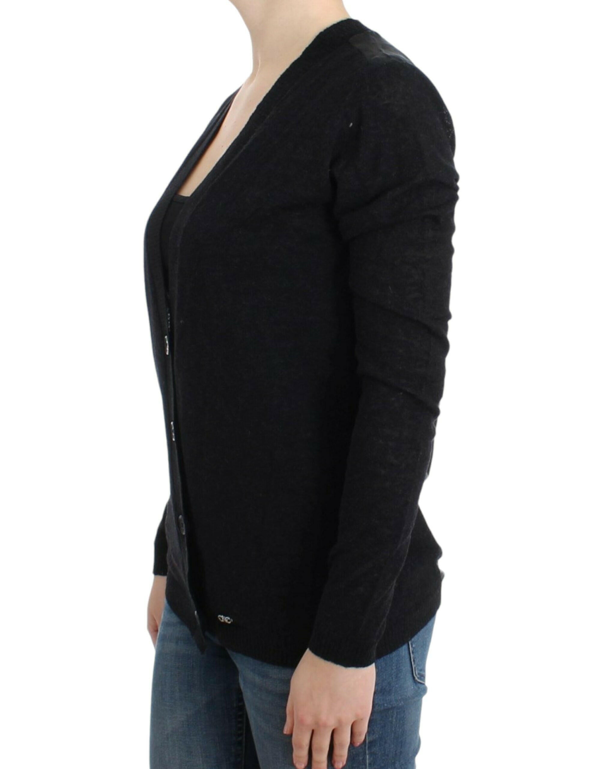 Costume National Gray wool alpaca cardigan -   -  Costume National.
