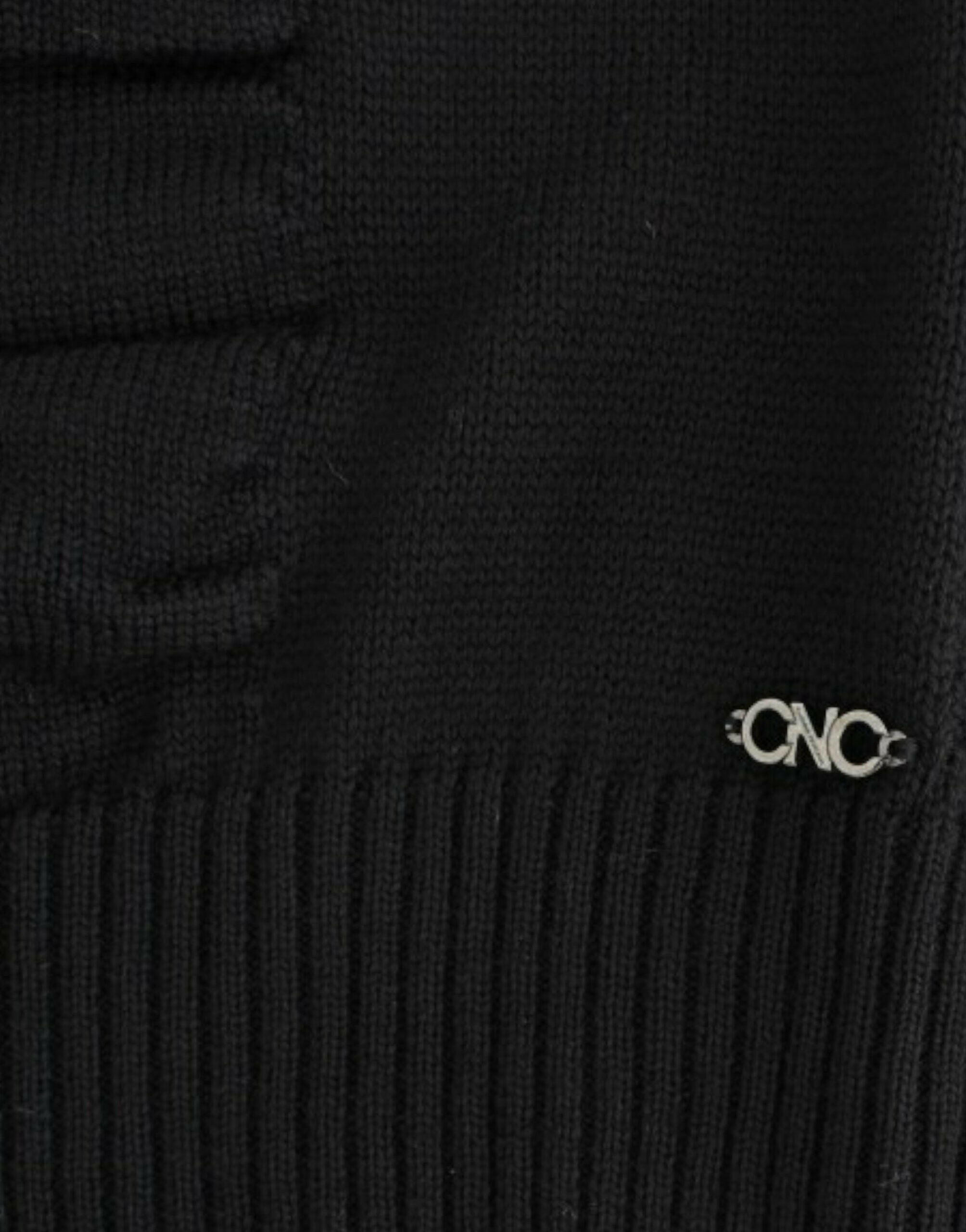 Costume National Black V-neck wool sweater -   -  Costume National.